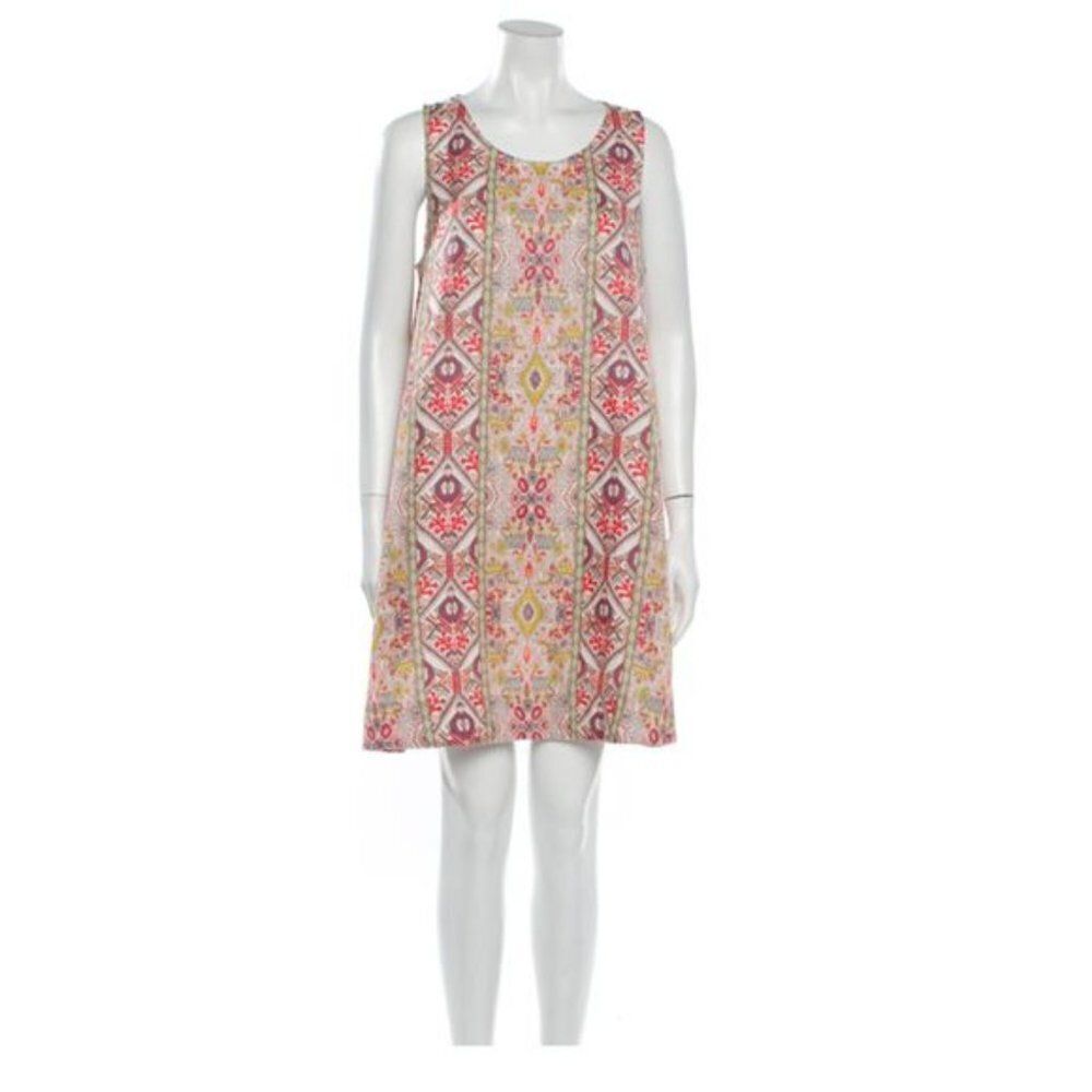Rachel Zoe Printed Swing Sleeveless Dress (NWT)